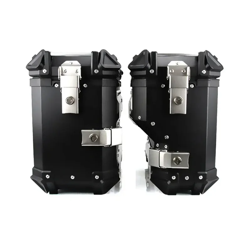 Motorcycle Side Panniers Rack Frame Top Box Case Saddlebag Bracket Luggage Rack Storage Trunk for Benelli TRK502X