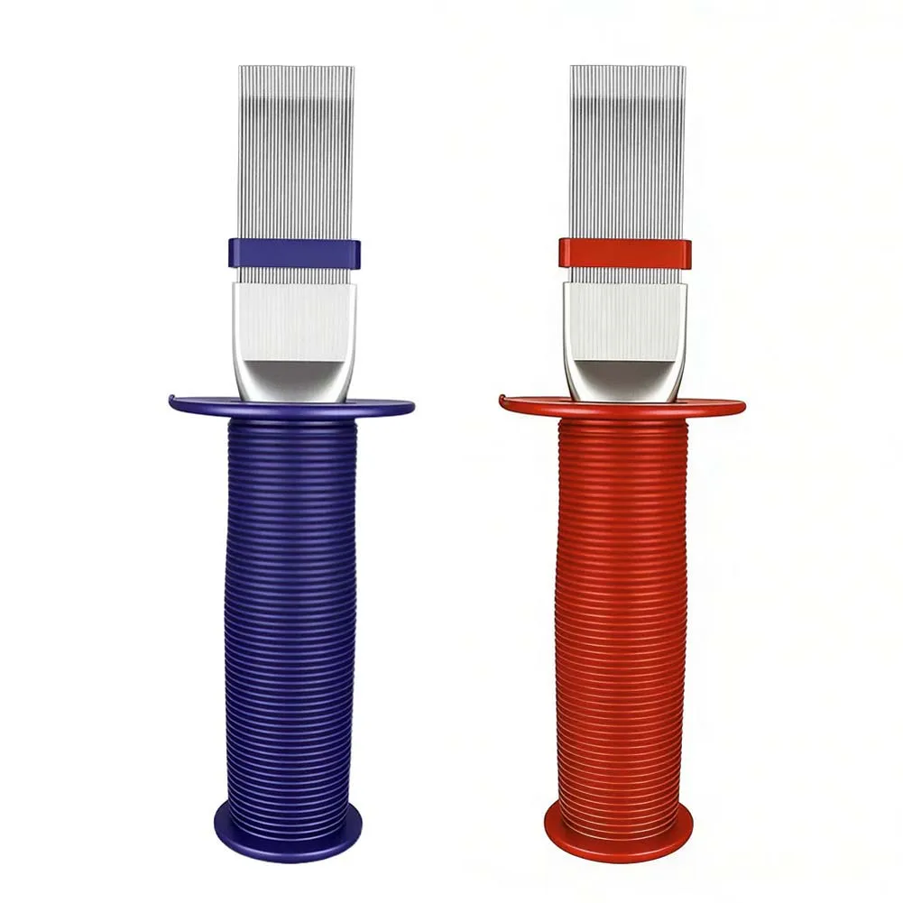 Coil Cleaning Fin Comb Cleaning AC Condenser Fins Abrasive Tool Coil Straightener Cleans Dust And Debris For AC Condenser