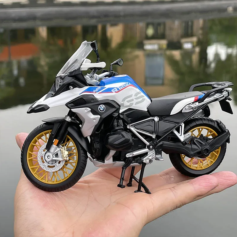 1:12 BMWs R1250 GS Alloy Racing Motorcycles Model Diecast Simulation Metal Street Motorcycle Model Collection Toy Gift
