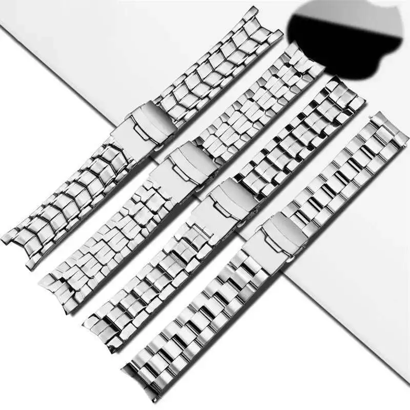 

Superior Sier Stainless Steel Watchband 22Mm Solid Curved End Ks Bracelet Fit For Casi-O EDIFICE EF-524 EF-527 EF-550 Watch