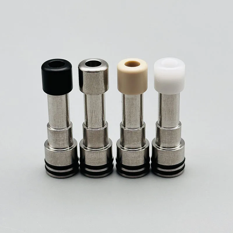 

DSX Diplomat Roosevelt Style 510 long drip tip Set 316SS Mirror Polished POM PEEK Material Mouthpiece For Diplomat MTL RTA Tank