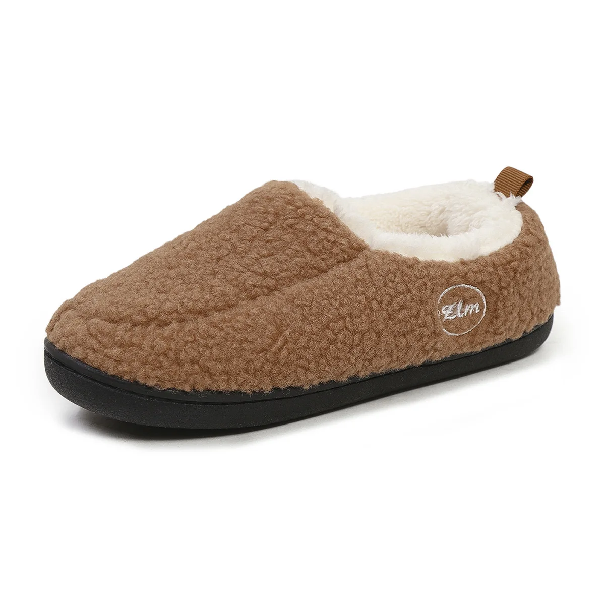 

Pallene Winter Furry Women's Cotton Shoes Rubber Bottom Slides Anti-slip House Slides Plush Lining Warm Cozy Slippers For Women