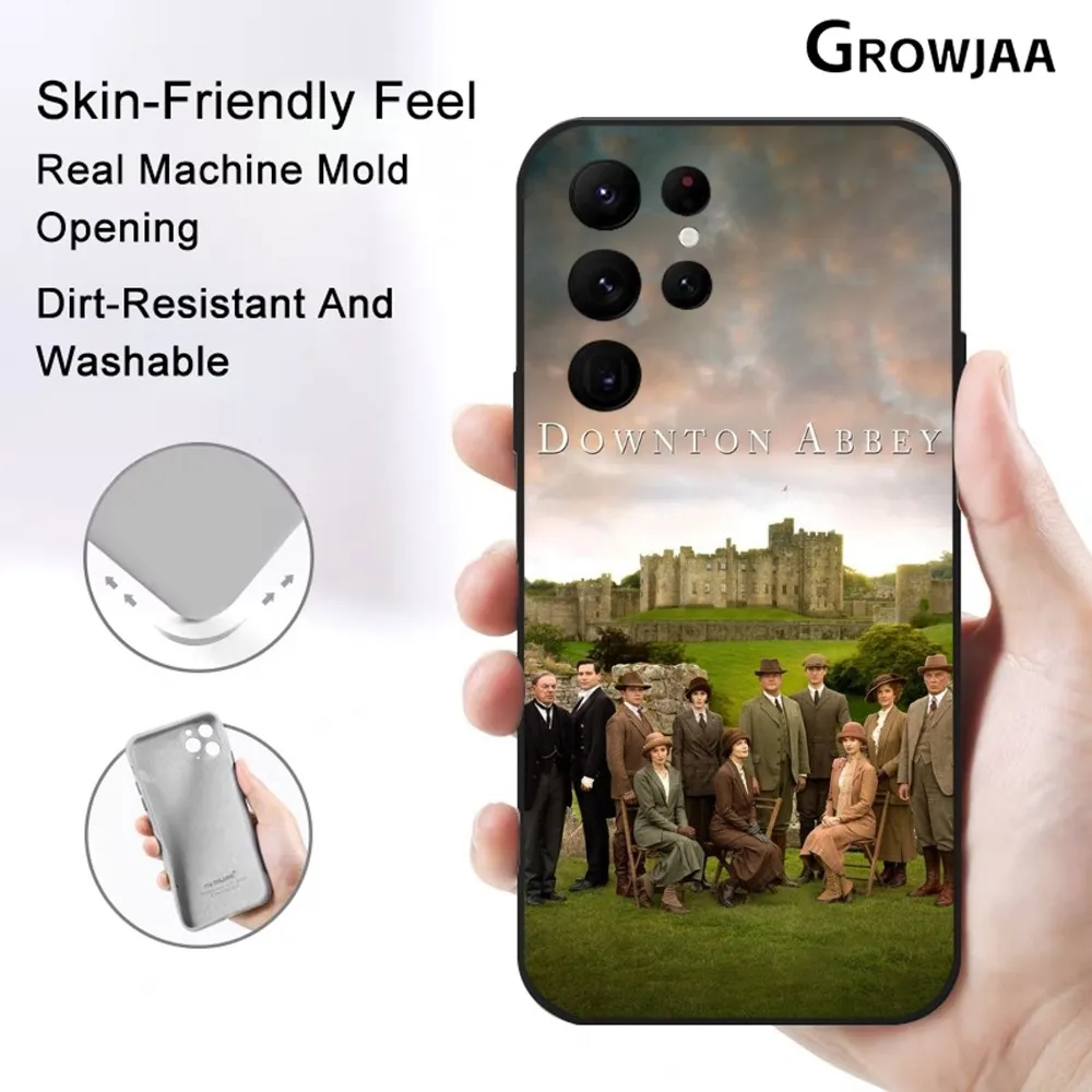 Downton Abbey TV Phone Case for Samsung Galaxy S24 Ultra S22 S23 Ultra S21 S20 5G Protective Silicone TPU Funda