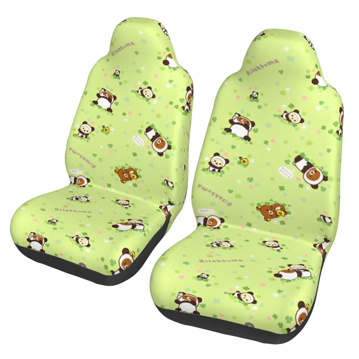 

Rilakkumas Clover Universal Car Seat Cover Four Seasons AUTOYOUTH Saint Patrick's Day Car Seat Covers Fiber Seat Protector