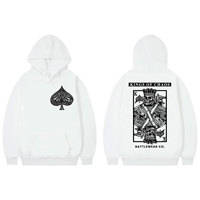 Kings of Chaos Battlewear Co Graphic Hoodie Men Women Clothing Gothic Fashion Sweatshirt High Quality Fleece Oversized Pullovers