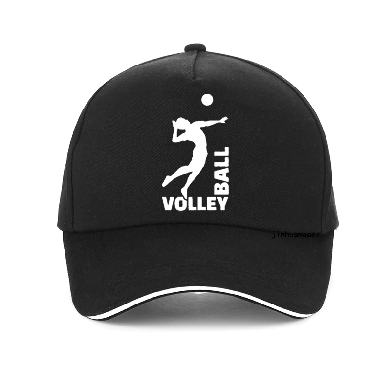 

Newest Fashion baseball cap Volleyballer Ball Player Print Casual hat summer cool men trucker caps