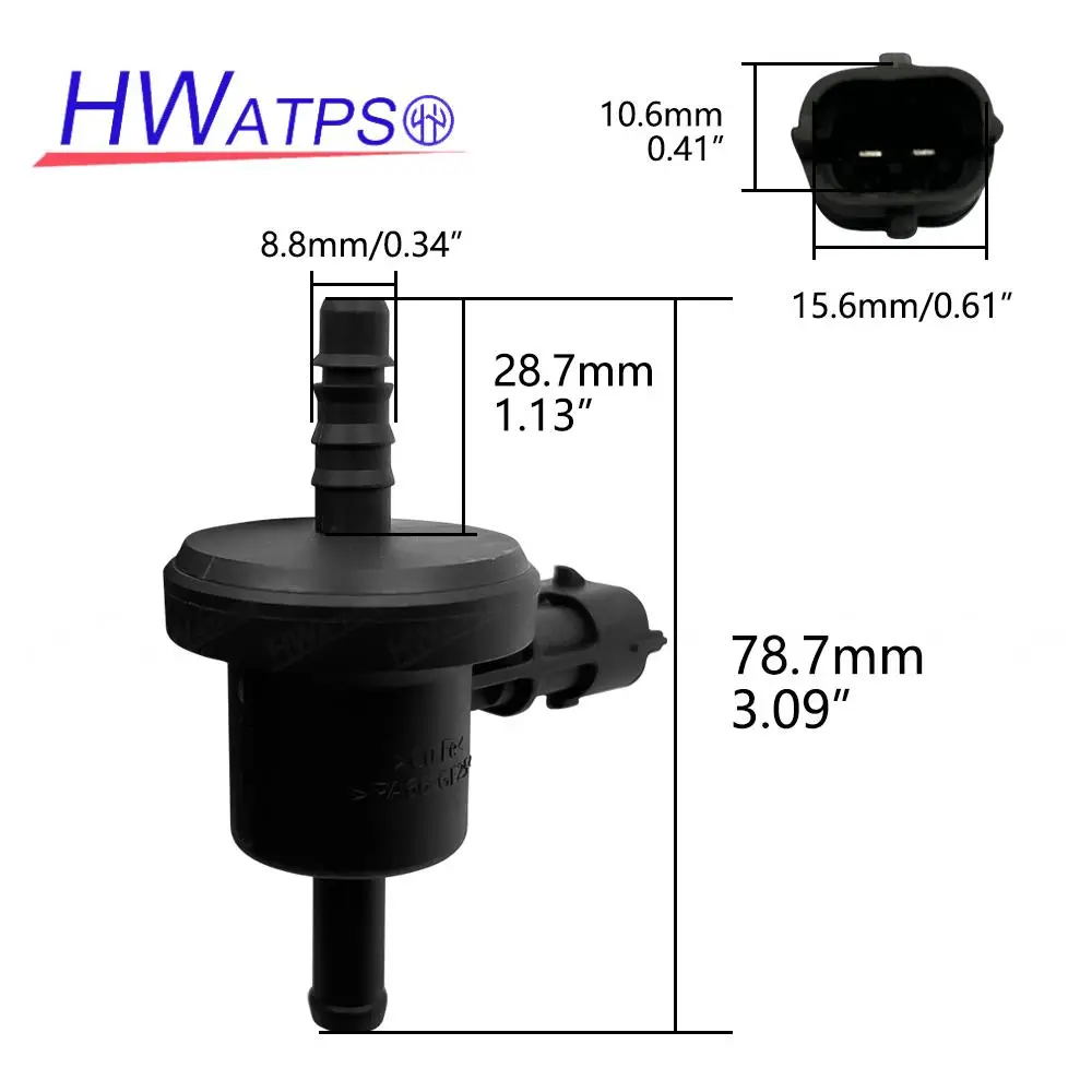 HWATPS For Ford Ranger Figo 1.5L 2.5L 2016-2019 New Vapor Canister Purge Control Valve 0280142507 02801-42507 028 014 2507