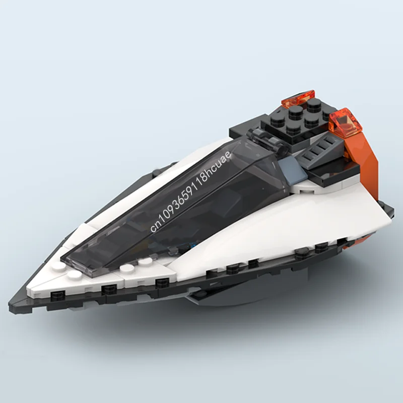 272 pçs moc interestelar modular atualização espaçoado modelo blocos de brinquedo construção diy presentes natal idéia educação tijolo