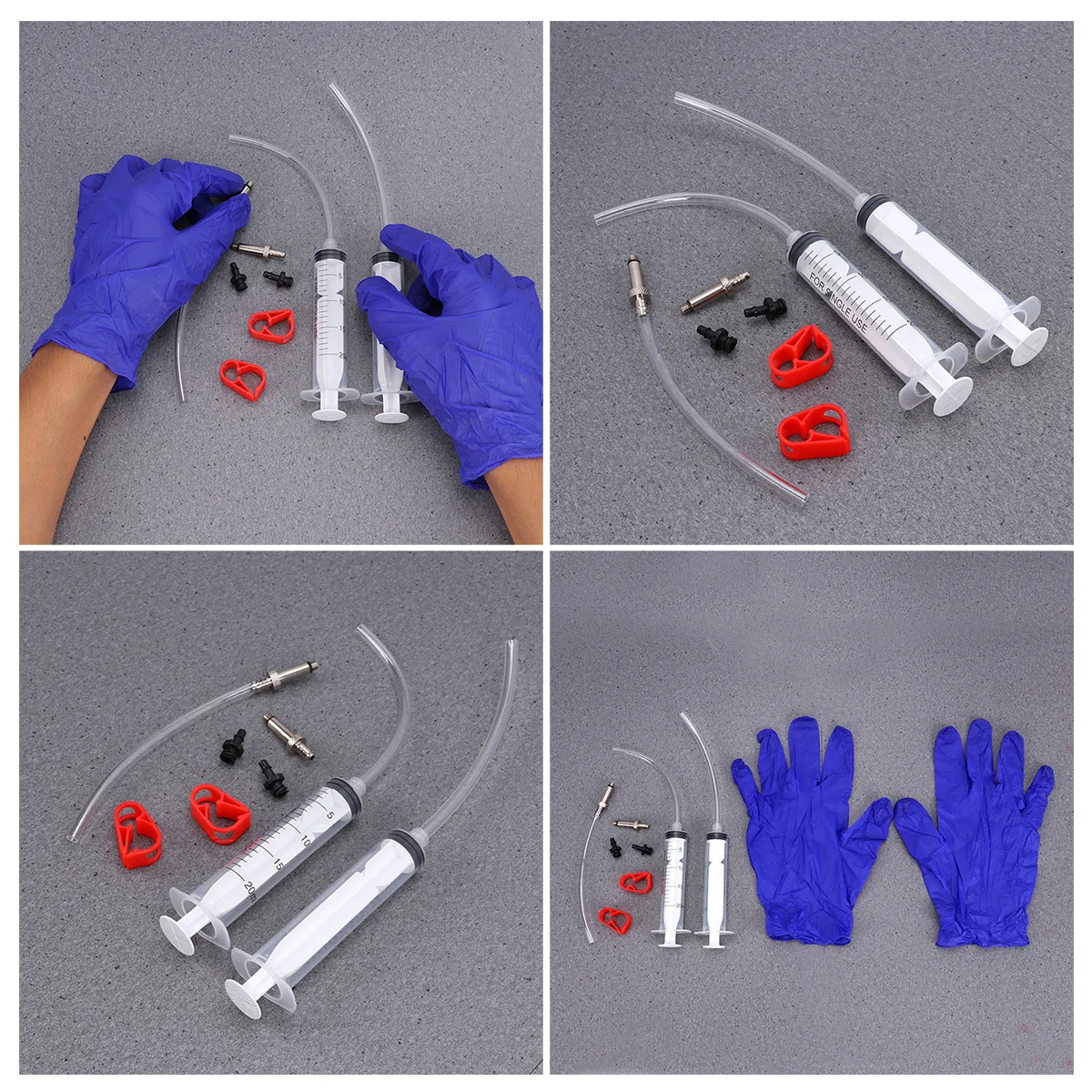 

Professional Oil Filling Tool Bike Disc Brake Bleed Kit Durable Practical Lightweight Portable Emergency Maintenance