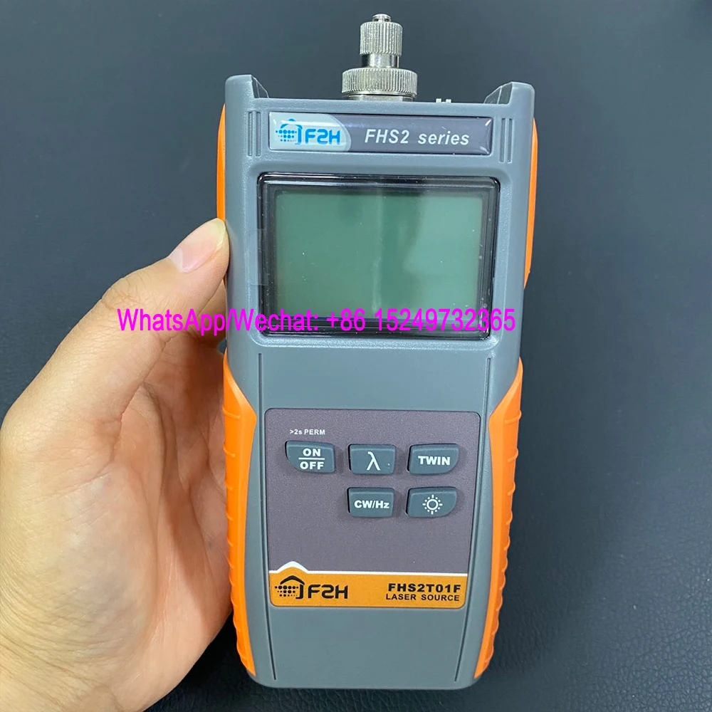 FHS2T01F/FHP2B04 High precision optical power meter for measuring optical attenuation loss of optical fiber and cable