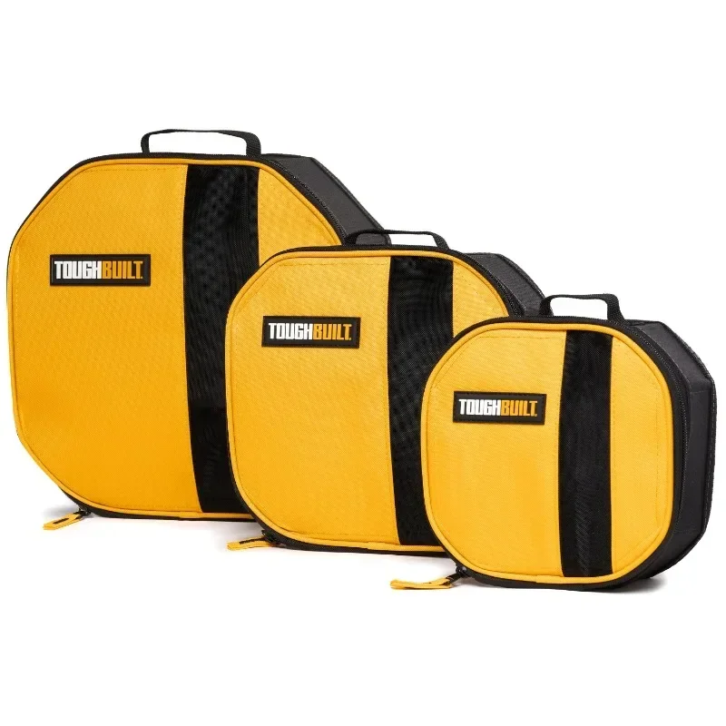 ToughBuilt TB-192-C Set di organizer per attrezzi da 3 pezzi Borsa portaoggetti per piccole parti