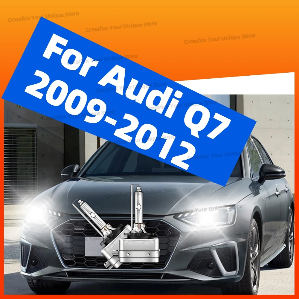 

2x для Audi Q7 2009 2010 2011 2012 HID ксеноновые фары D3S Super Vision 6000K 8000K 10000K лампы 35 Вт 12 В автомобильные фары