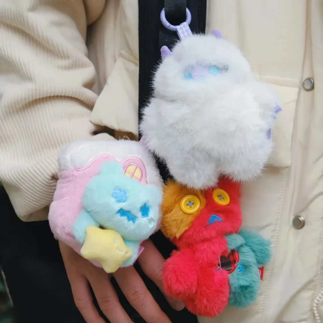 

Теплая серия Bear Hug, плюшевая игрушка в слепой коробке, модный дизайн с единорогом, исцеление и развлечения, коллекционная игровая кукла для всех возрастов