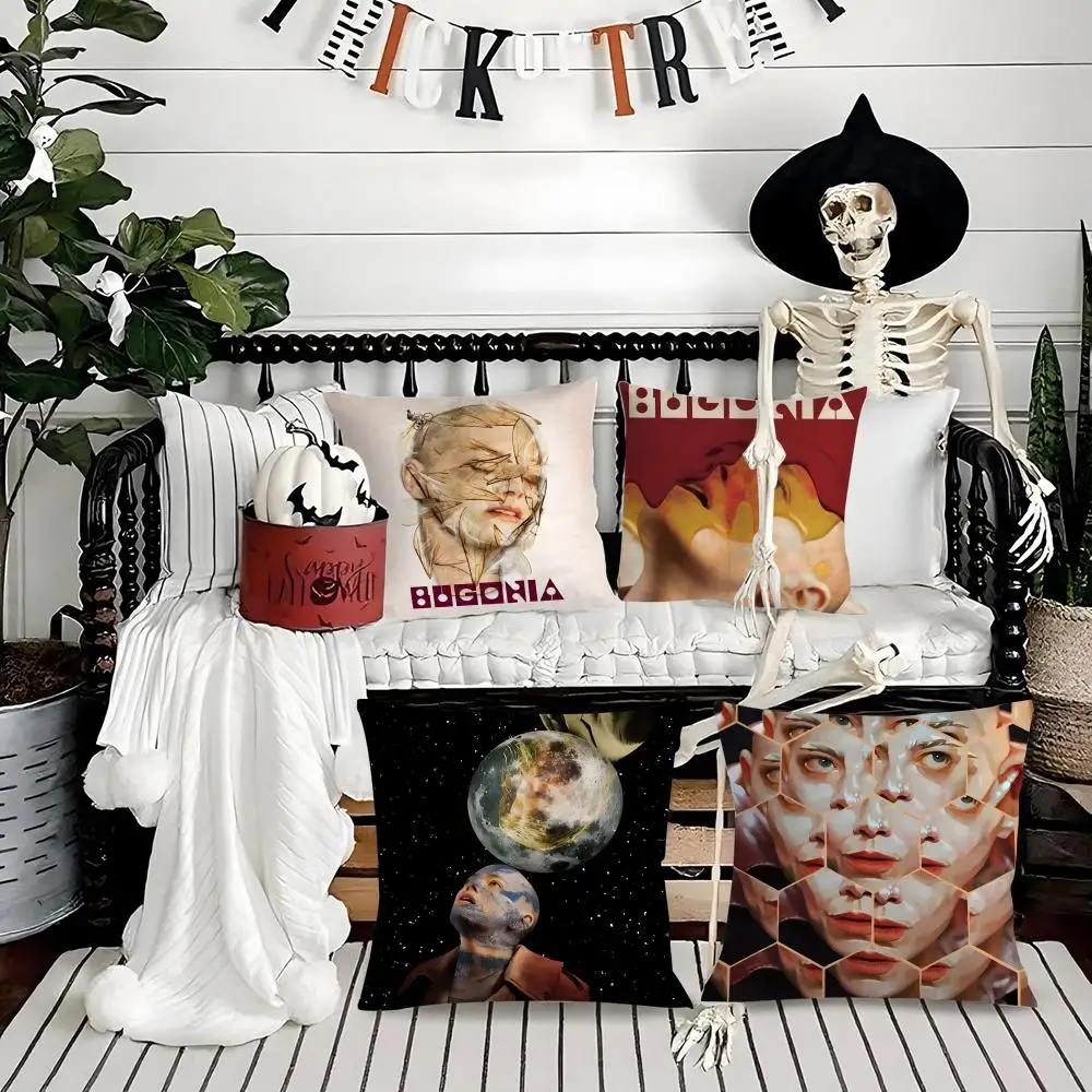 العلوم الكوميديا فيلم B-bugonia كيس وسادة حريري قصير أفخم مع سحاب غير مرئي الغبار غطاء وسادة أريكة للديكور المنزل