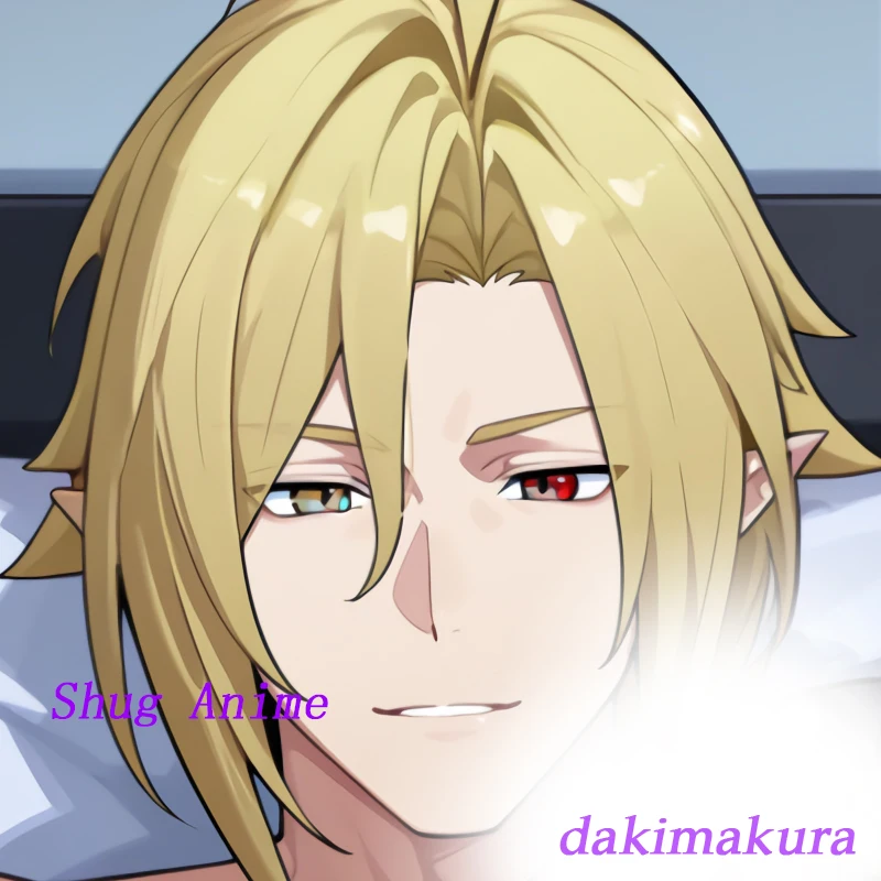 Dakimakura أنيمي HugoVlad 5 futa على الوجهين طباعة الحياة الحجم وسادة للجسم غطاء الفراش الهدايا