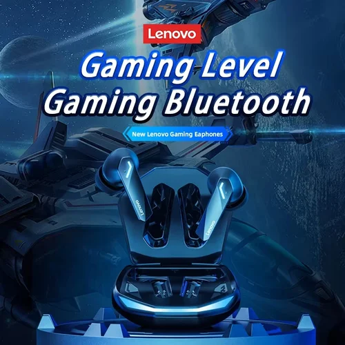 Imagen 2 del producto Original Lenovo GM2 Pro auriculares para juegos Bluetooth inalámbricos de modo Dual auriculares de baja latencia auriculares de llamada HD con micrófono nuevo