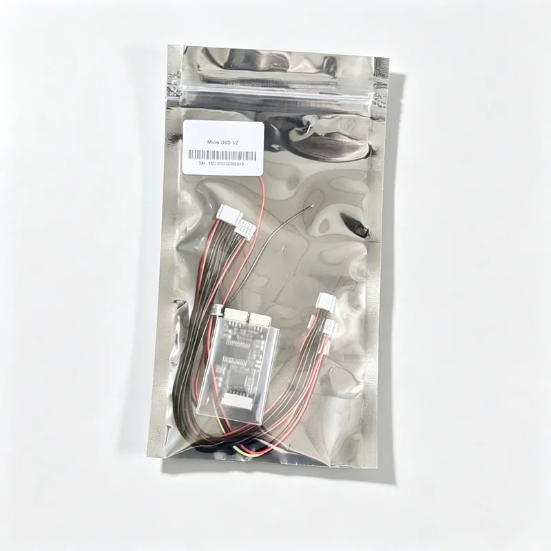 Holybro Micro OSD V2 FPV OSD Module, ATmega328P Chip, with Cables for FPV Quad Multirotor