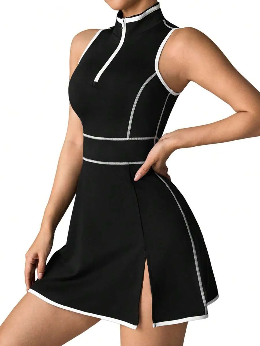 Sports And Fitness Short Skirt Slim Fit Casual Outdoor Dress Fitness Tennis Skirt