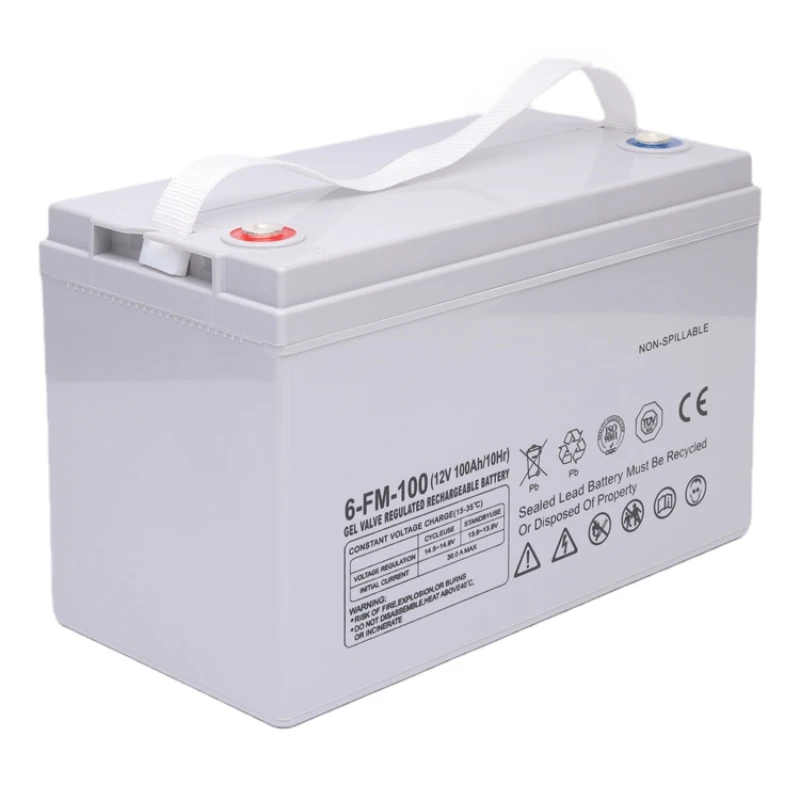 Gel Deep Cycle Lead Acid Battery 12V 100Ah 120Ah 150Ah 200Ah Maintenance Free Solar Battery