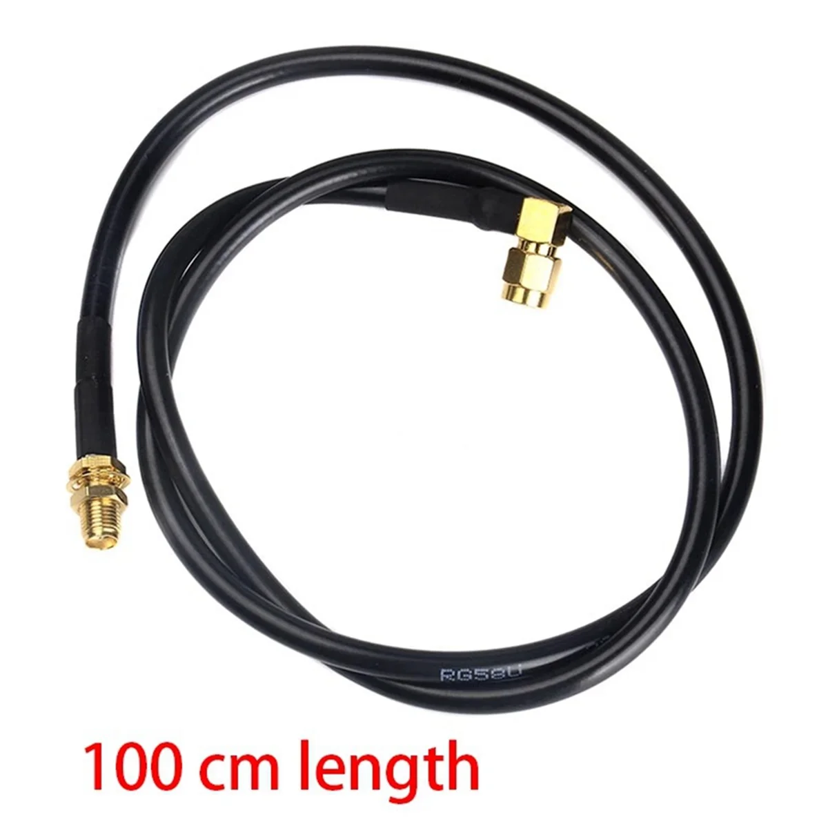 ABJU 100 سنتيمتر AR-152 AR-148 SMA ذكر إلى أنثى اتجاهين هوائي الراديو محوري تمديد كابل ل UV-5R UV-82 UV-9R اسلكية