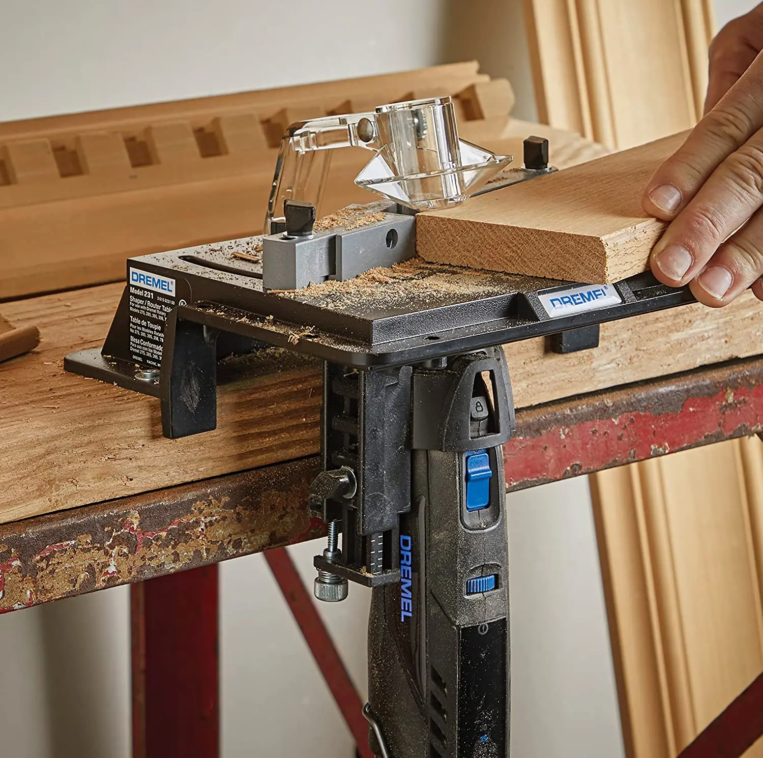 Dremel 692 6-delige Houtbewerking Accessoire Set Router Bit Kit Rout Rand Inlay En Pen In Hout