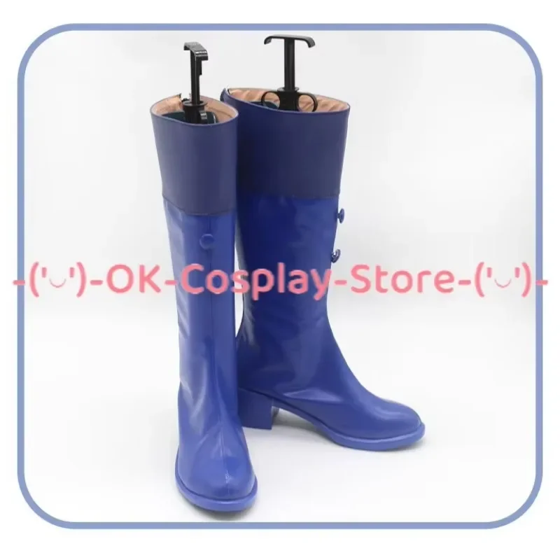 [Personalizowane] Buty do cosplayu Elizabeth z gry P3, rekwizyt do odgrywania ról anime, na Halloween, karnawał, imprezę, skórzane botki z PU