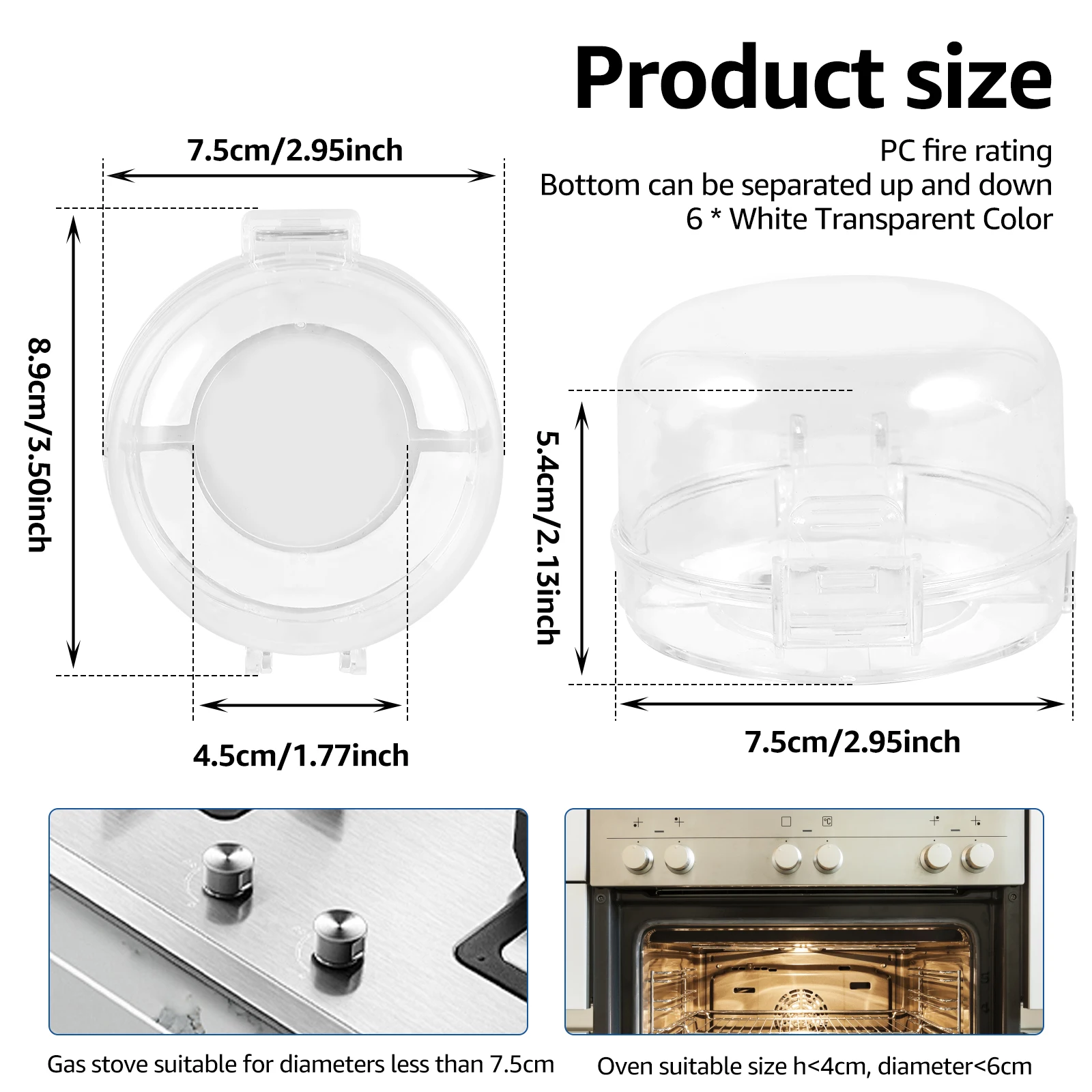 غطاء أمان بمقبض الموقد لسلامة الأطفال، غطاء أزرار لطباخ الغاز الطبيعي، أداة حماية مفتاح المطبخ لسلامة الأطفال والحيوانات الأليفة