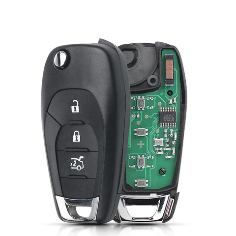KEYYOU 2/3/4 ΠΊΠ½ΠΎΠΏΠΊΠΈ ΠΠ²ΡΠΎΠΌΠΎΠ±ΠΈΠ»ΡΠ½ΡΠΉ ΠΠΈΡΡΠ°Π½ΡΠΈΠΎΠ½Π½ΡΠΉ ΠΊΠ»ΡΡ 315 ΠΠΡ 433 ΠΠΡ ID46 PCF7941 ΡΠΈΠΏ Π΄Π»Ρ Chevrolet ΠΠΎΠ»ΠΎΡΠ°Π΄ΠΎ Cruze Trailblazer Onix Tracker Onix