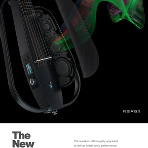 Enya Nexg 2-Basic All-In-One Smart Audio Guitar, Electric Acoustic, Carbon Fiber, Wireless Speaker, Wireless Pedal 10 Main Sales Electric Guitar - №9
