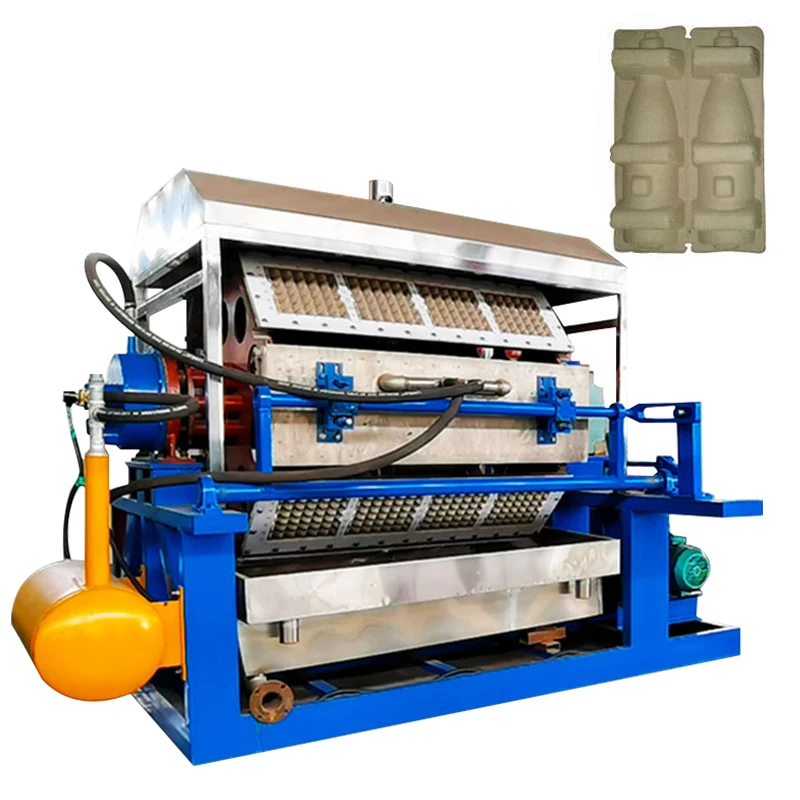 2000-5000Pcs/h Full Automatic Egg Tray Machine Paper Pulp Recycling Continuous Production Equipment Customized