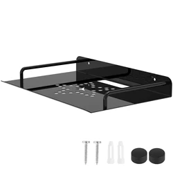 Wall Mount Shelf Bracket  Floating Shelf Shelf for Projector TV Cable Box Router Speaker Sound Bar Camera Gaming Decor Display