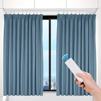 Electric Curtain Rail, 4.2 m Motorised Curtain Rail, Curtain Rod, Intelligent Curtain Rail Set for I/U Rail, Ceiling Mounting