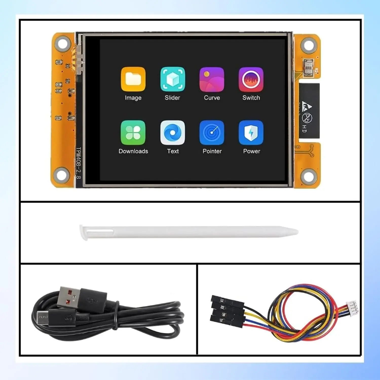 ESP32 Development Board ESP32-2432S028R WiFi Bluetooth 2.8 Inch 240X320 Smart Display TFT Module Touch Screen for Arduino