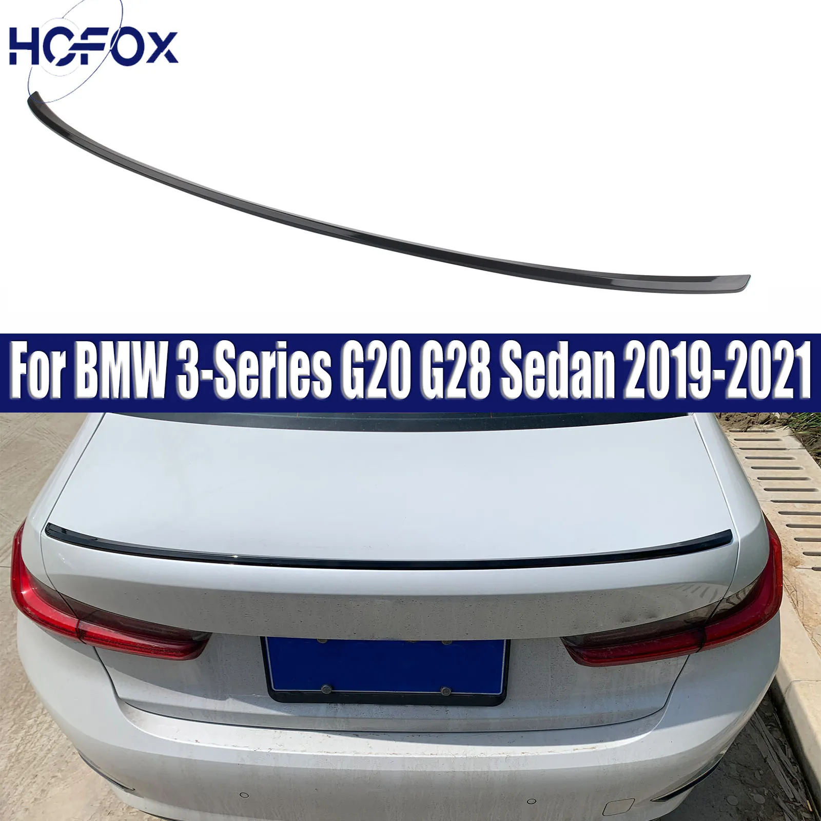 

Rear Carbon Trunk Wing Exterior Accessories Performance Version Real Spoile For BMW 3-Series G20 G28 Sedan 2019-2021