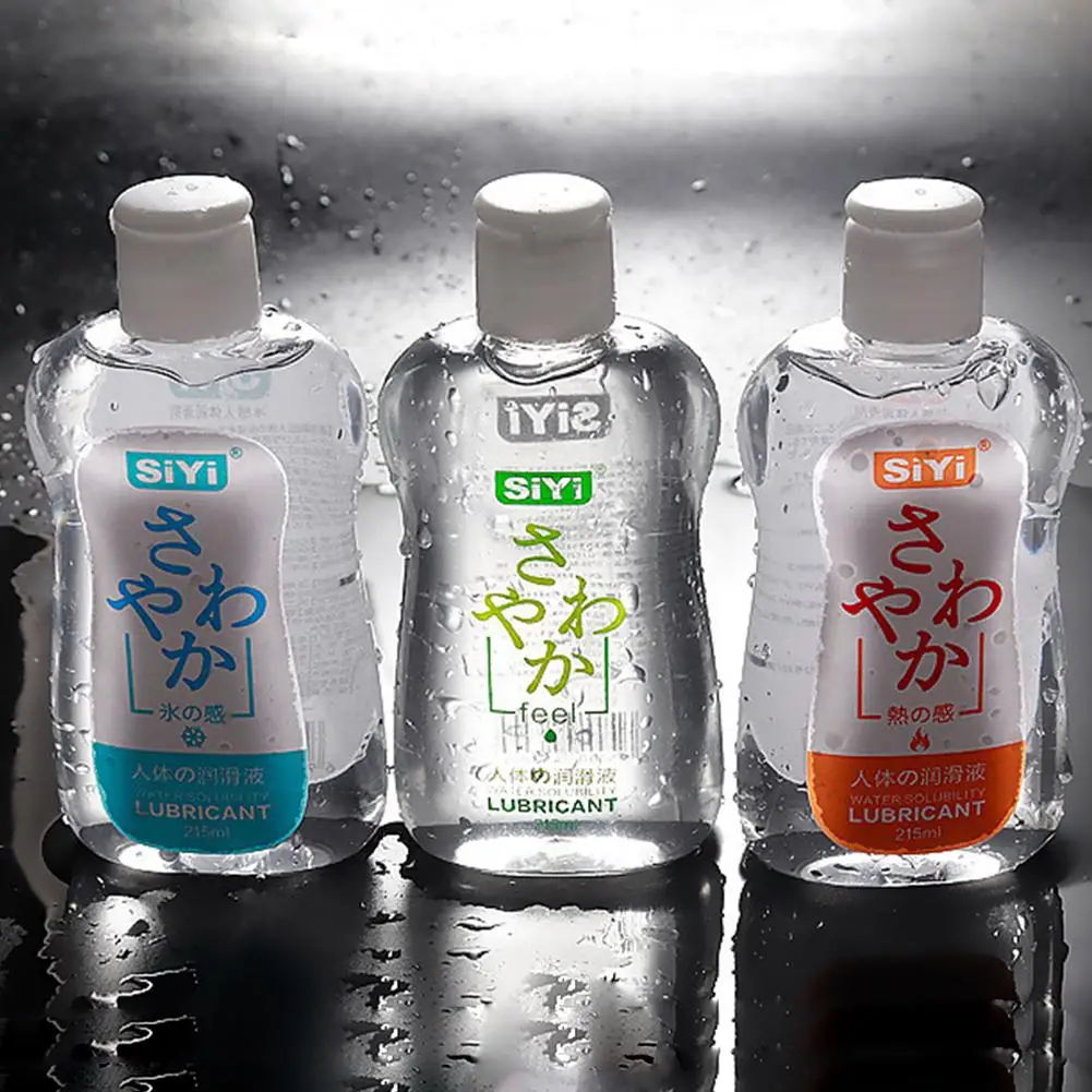 215 مللي زيوت التشحيم الجسم البشري القائمة على الماء كول الساخن الشعور زيوت التشحيم هلام الكبار المهبل الشرج منتجات الجنس زيوت التشحيم السائل Sexshop #2
