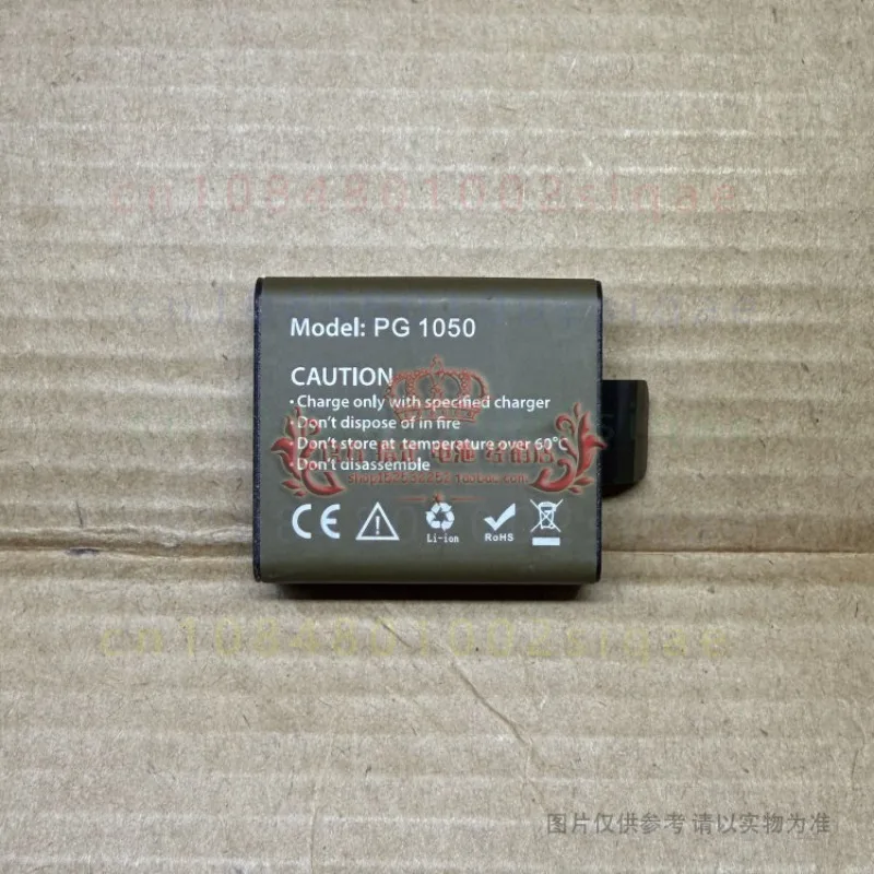 1pcs  PG1050 Replacement Action Camera Battery FOR AKASO EK7000 Brave 4 Brave 6 V50X