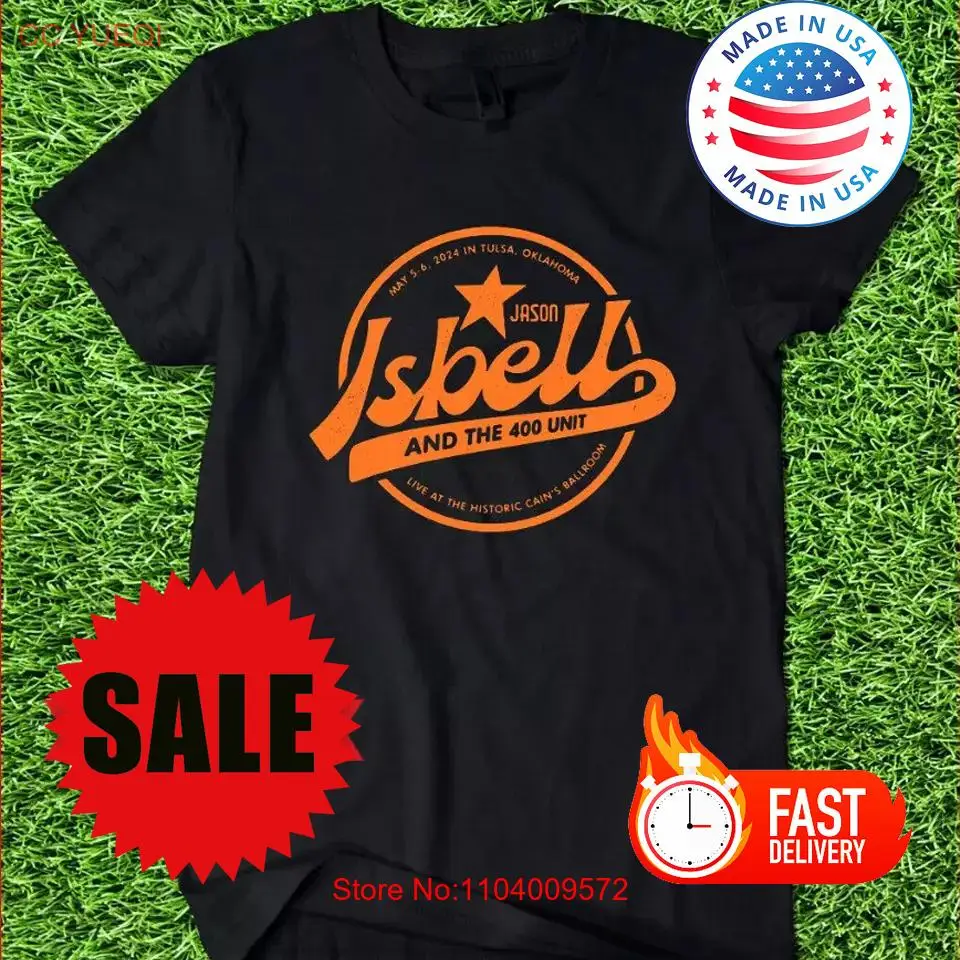 Jason Isbell And The 400 Unit Black T-shirt S-5XL