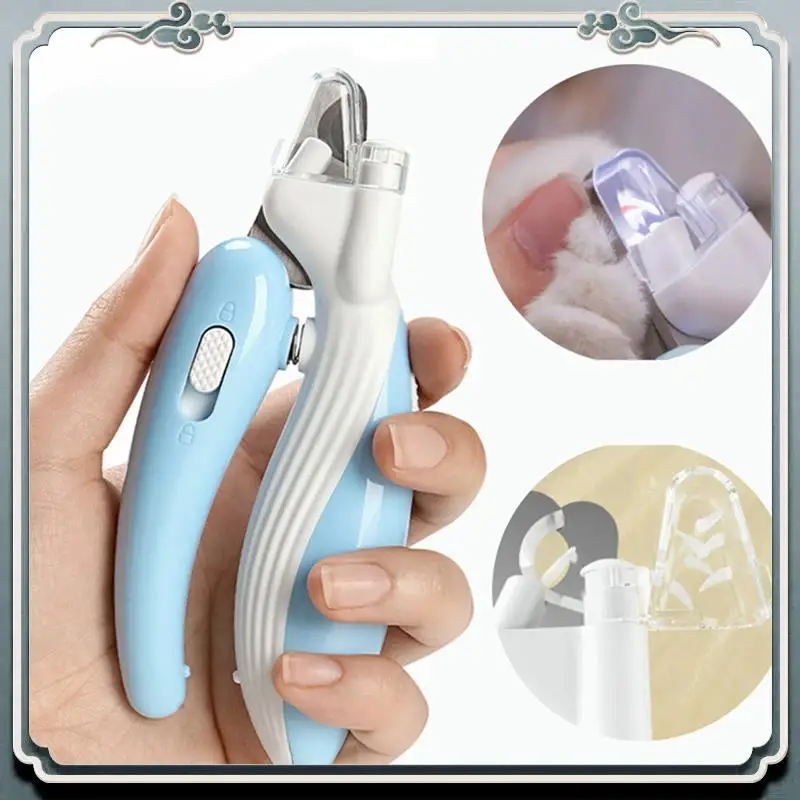 Langlebige Nagelknipser für Haustiere, LED-Licht, Fellpflegeschere für Haustiere, Hund, Katze, kleine Tierklaue, Nagelschneider, Haustierutensilien