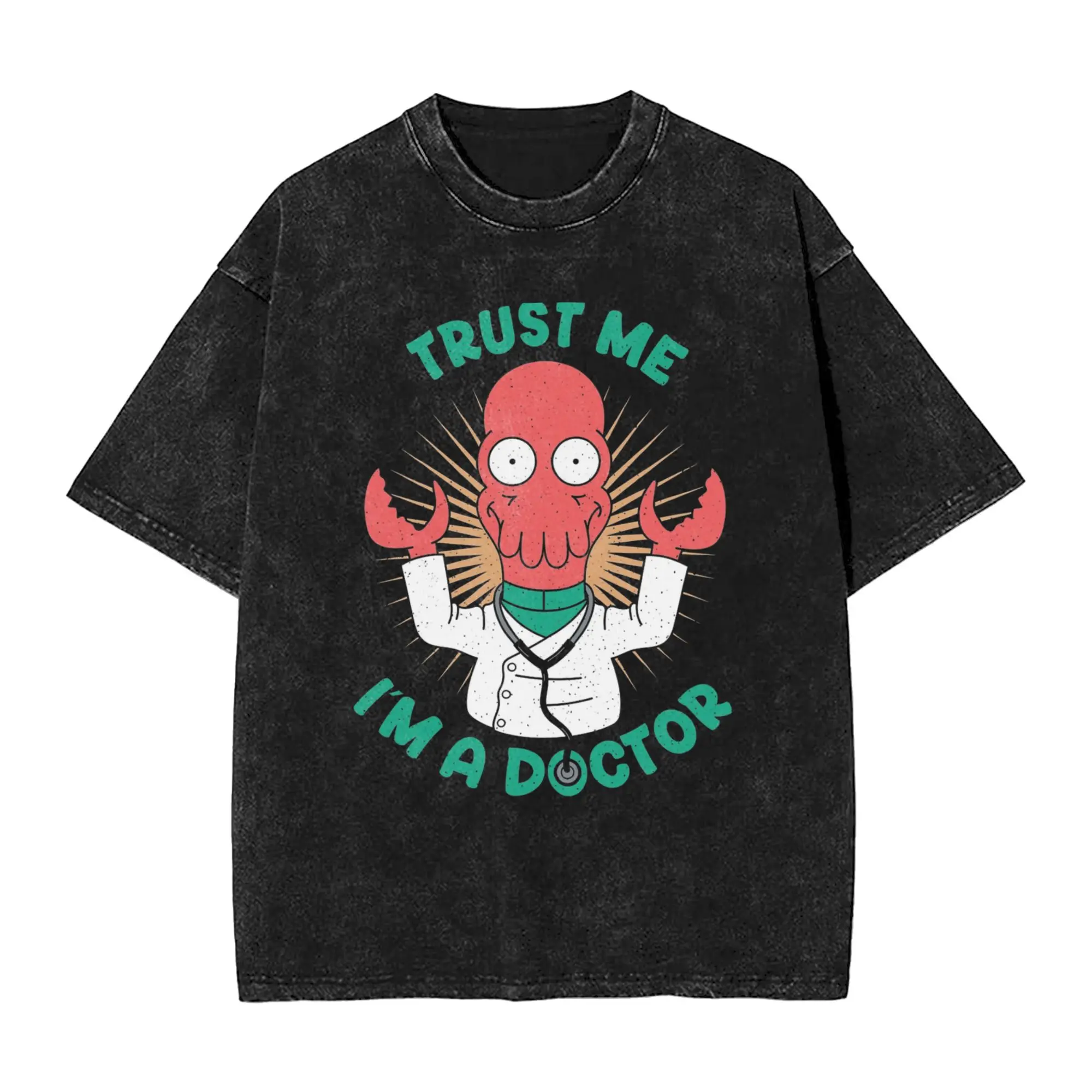 

Футболки Trust Me I Am A Doctor, мужские футболки из чистого хлопка Monster Leisure, футболки с круглым вырезом и короткими рукавами, топы с графическим принтом