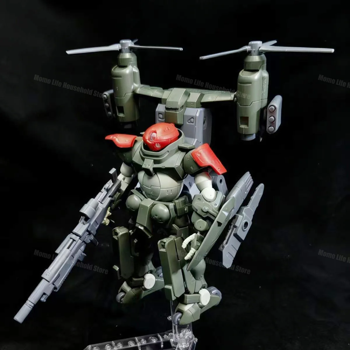 En Stock JIUZHOU 1/144 HG GG 001RB Grimoire boina roja con Kits de modelos de ensamblaje de aviones figura de acción de Anime Robot modelo de plástico