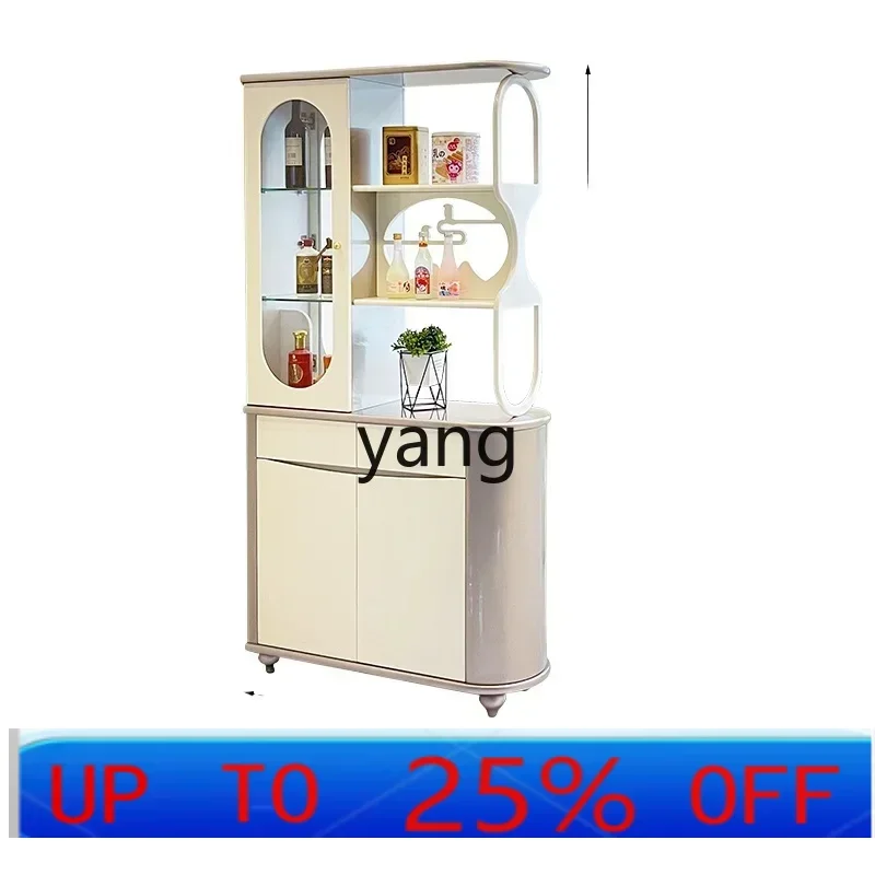 

LHhome front door light luxury door cabinet partition cabinet next to sofa French through-the-hall wine cabinet