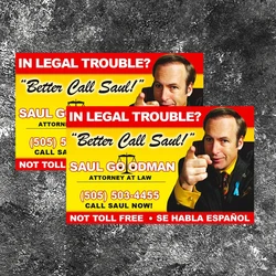 Better Call Saul Motorcycle Stickers Funny for Motorbike Fuel Tank Electric Scooter Car Window Bumper Waterproof Vinyl Decals