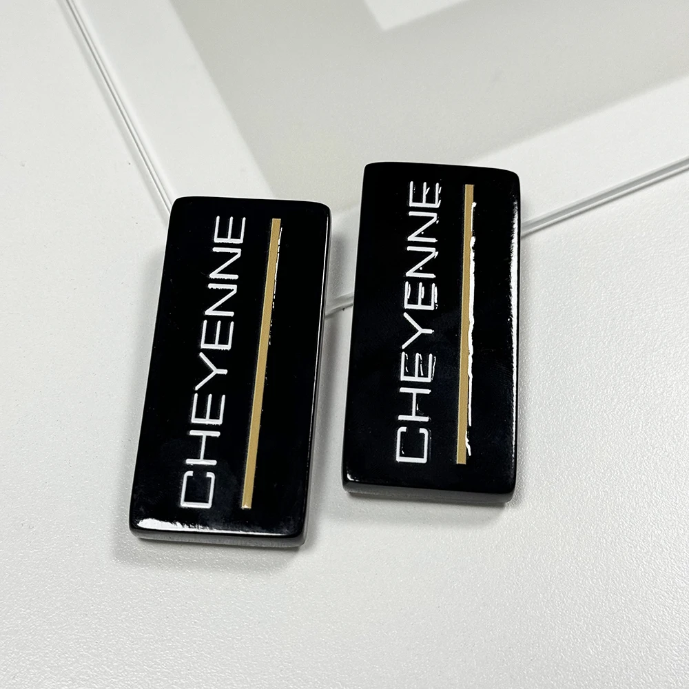 

2PCS Silverado Car Emblem 88-94 Cheyenne Side Roof Pillar Cab Badge Nameplate Chrome With Waterproof Adhesive