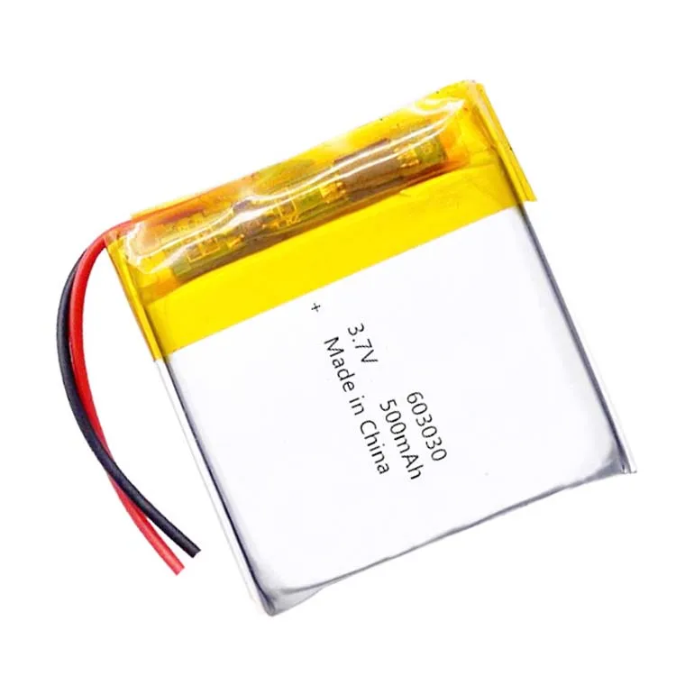 

2/5/10/20 Pcs 3.7V 500mAh 603030 Lithium Polymer Ion Battery 2.0mm JST Connector