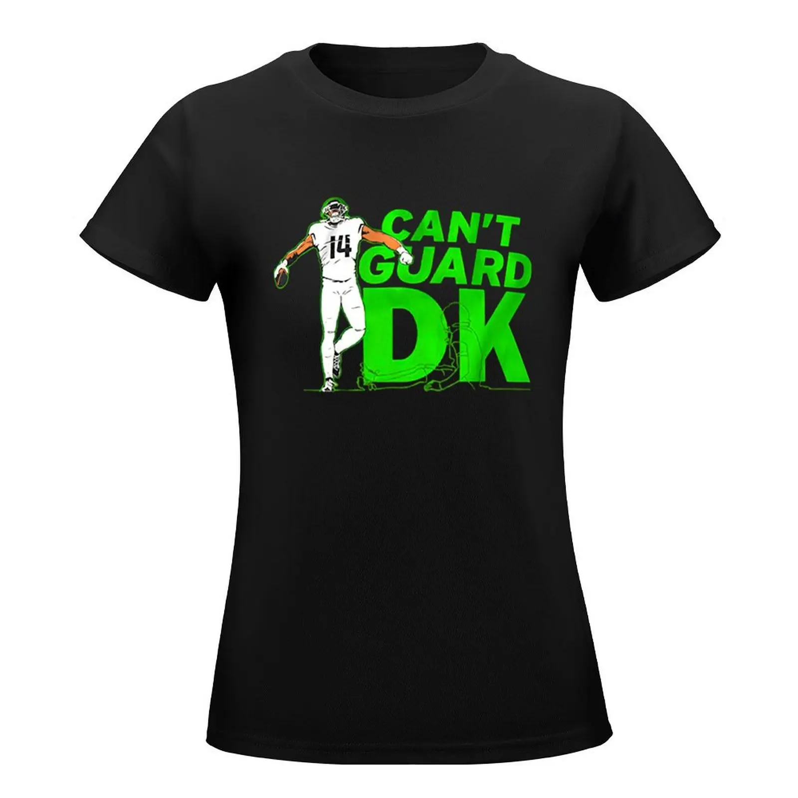 Can't guard DK Metcalf T-Shirt blanks plus size tops white t-shirt dress for Women sexy