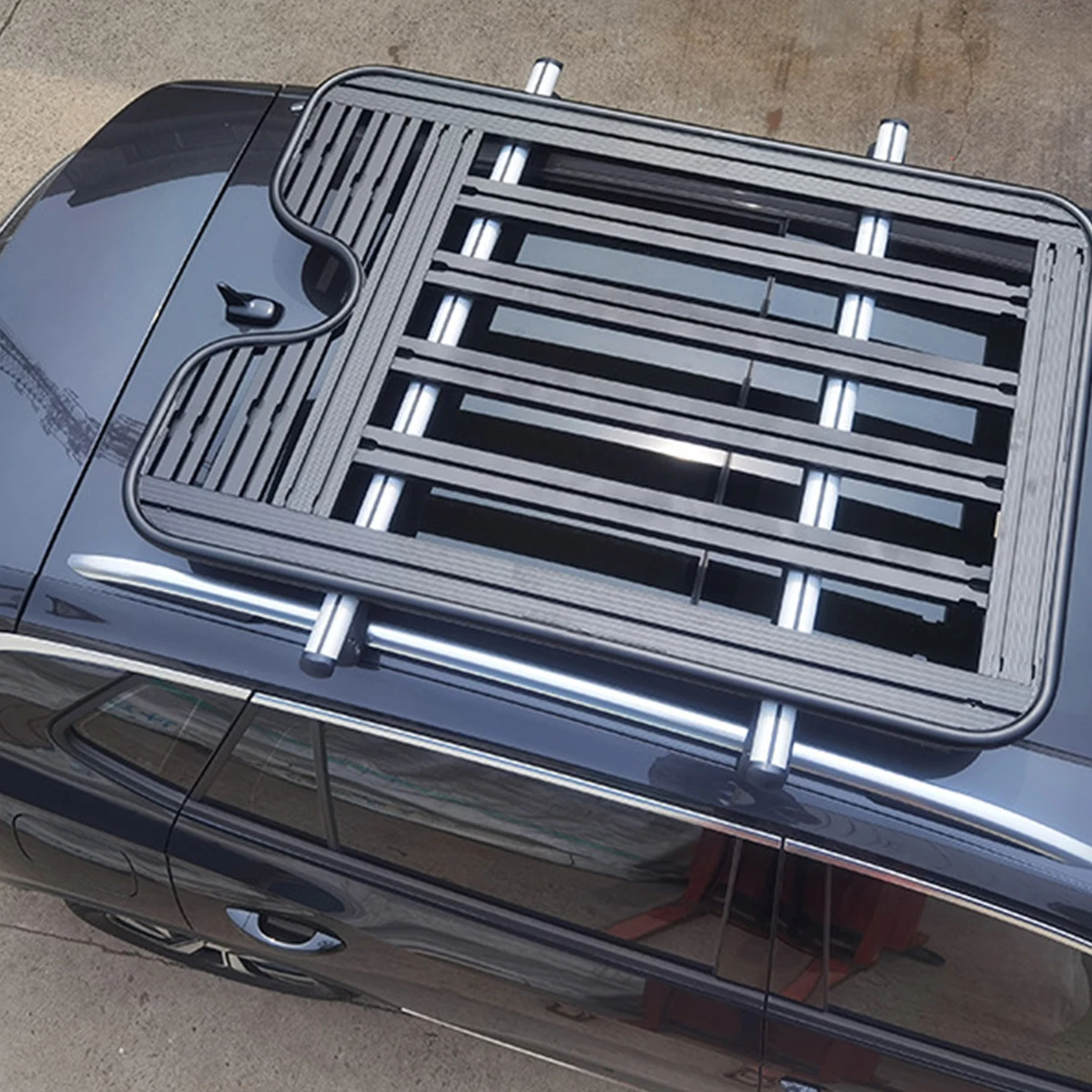 Suitable for 's domineering Prado Land Cruiser Superb roof luggage rack expansion platform frame