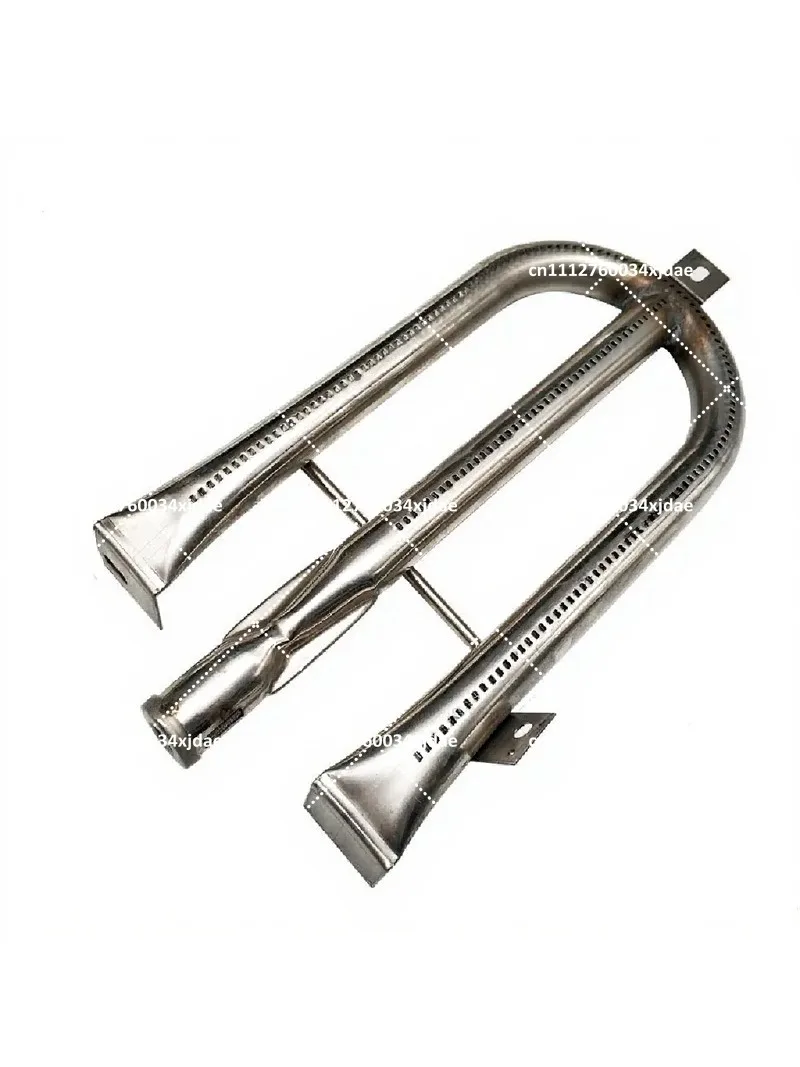 Stainless Steel BBQ Grill Pipes Gas Tube Burners 30000BTU Outdoor Barbecue Replacement Parts Easy Install