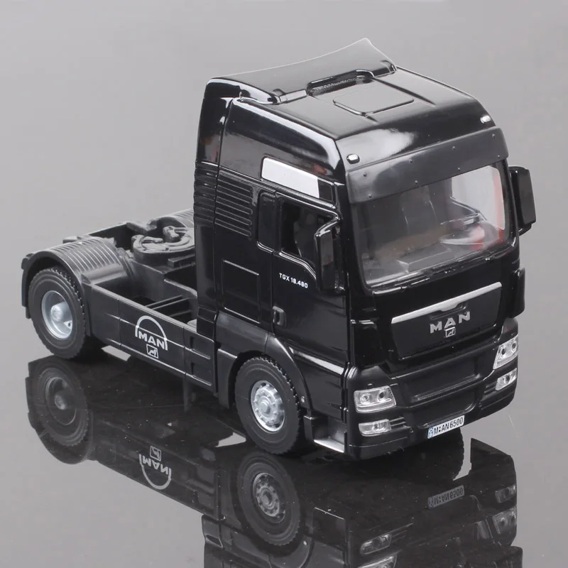 Joycity 1/43 Scale Man TGX 18 Truck Tractors Diecast Car Model Toy Metal Souvenir Vehicles Miniatures