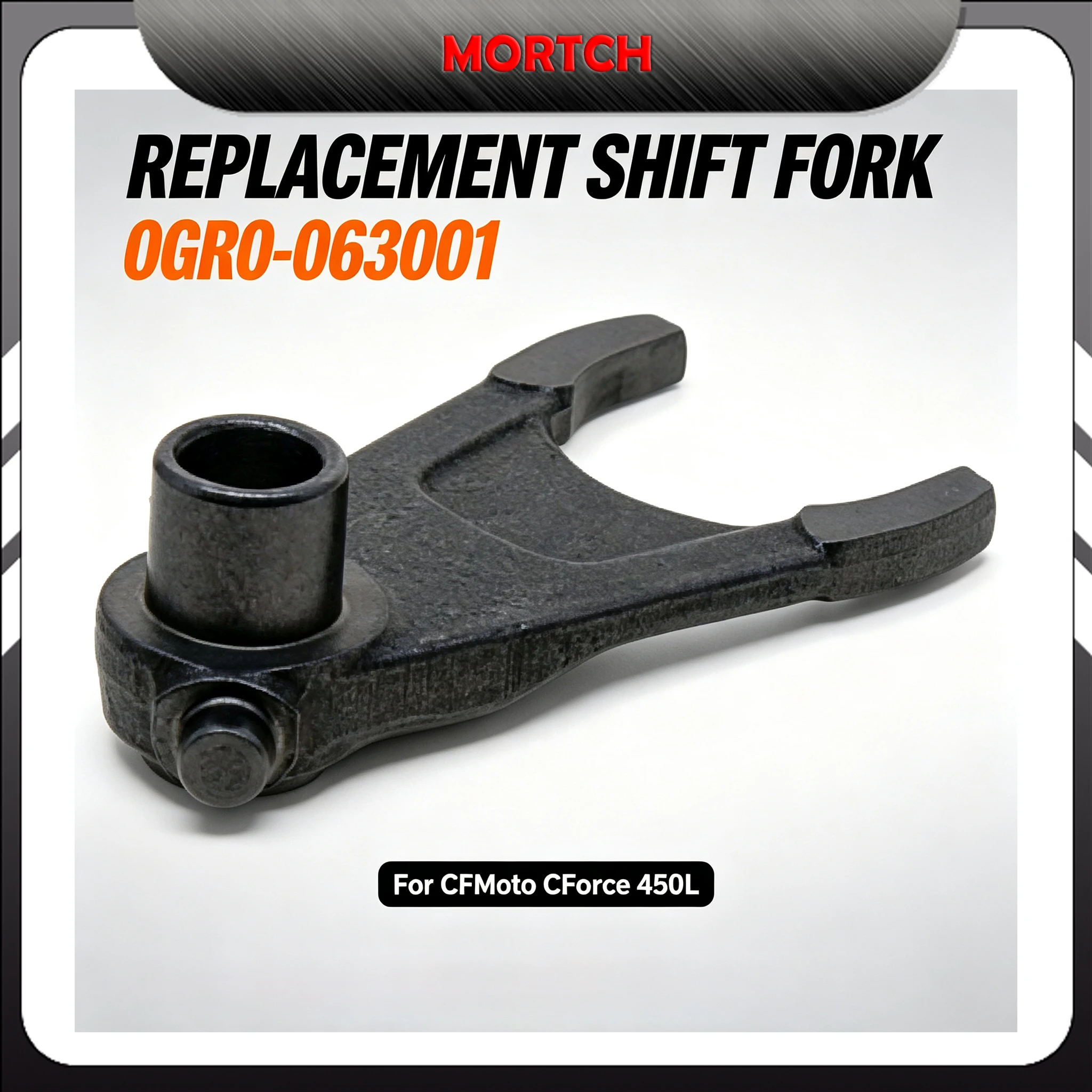 0GR0-063001 Gear Shift Fork ATV Transmission Shift Fork Spare Parts Fit CFMoto CForce 450L Gearbox Accessories