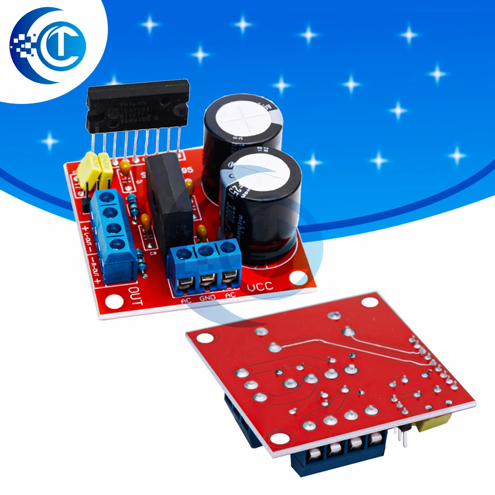 TDA1521 HiFi Audio Amplifier Board Dual Channel 2×15W Dual Power Supply Module for DIY Audio Projects